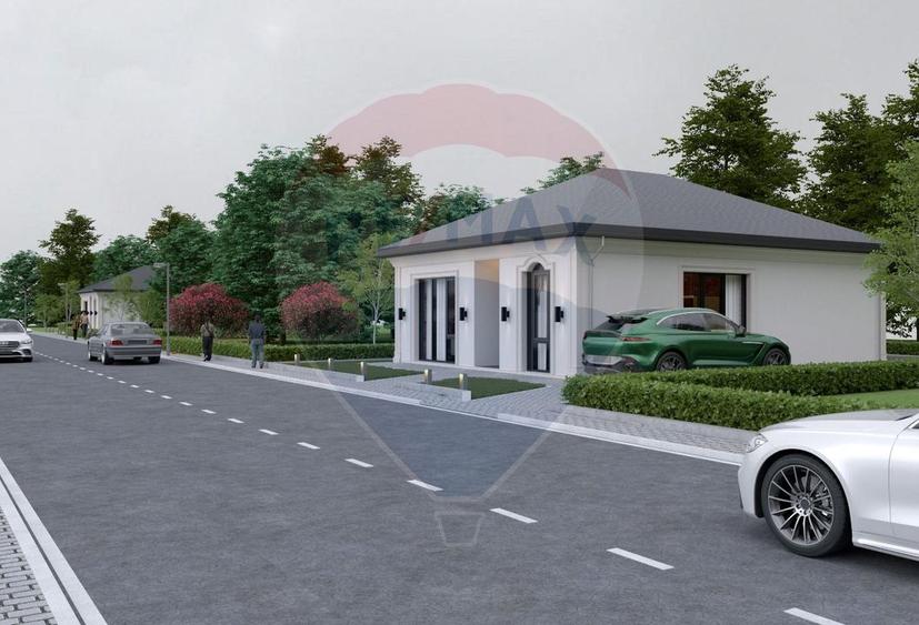 Teren de vanzare cu Autorizatie de constructie -314 mp Mamina/Berceni