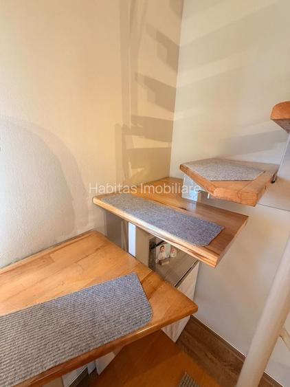 Apartament 3 camere cu scara interioara, mobilat si utilat, parcare