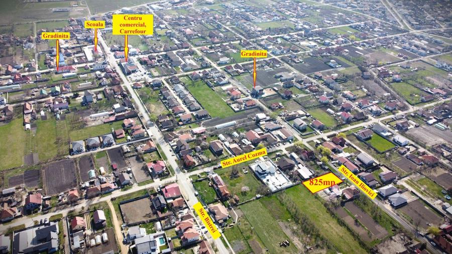 TEREN GENEROS ÎN VATRA SATULUI MOȘNIȚA VECHE - TOATE UTILITATILE