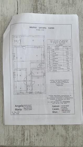 Casa de vanzare parter, 4 camere , Samurcasi, Crevedia