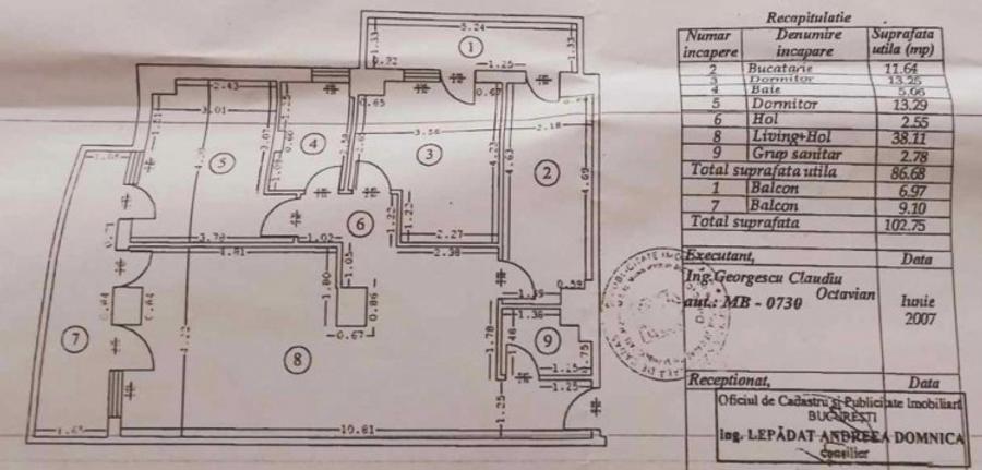 Apartament 3 camere/ Soseaua Chitilei