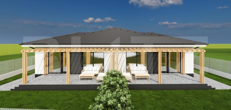 Duplex modern, 4 camere, 107 mp, Aerodrom