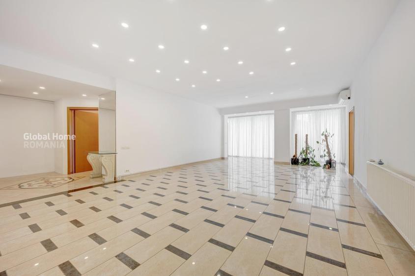 Apart. 4 camere | Primăverii – Bordei | 160 mp utili + 27 mp terase | Etaj 1