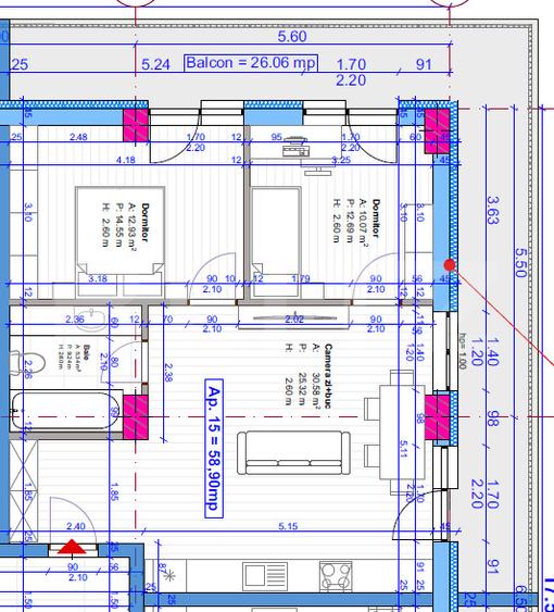 COMISION 0 !! Apartamente 1-3 camere, 37-60 mp, intermediar, garaj, zona Terra