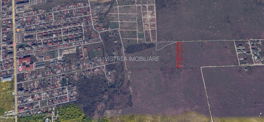 Pădurea Băneasa(Drumul Piscul Rusului) teren 1400 mp / Comision 0% - 5