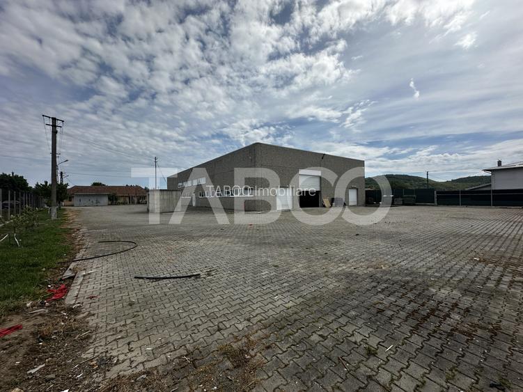Hala industriala de inchiriat cu acces tir curte privata in Selimbar - 2