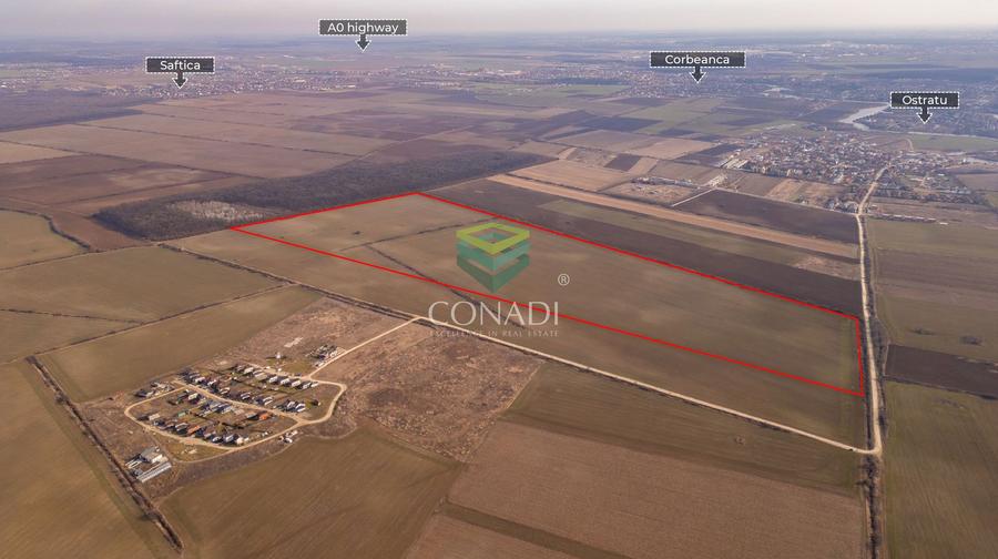 Corbeanca- Teren 45 Ha cu PUZ aprobat
