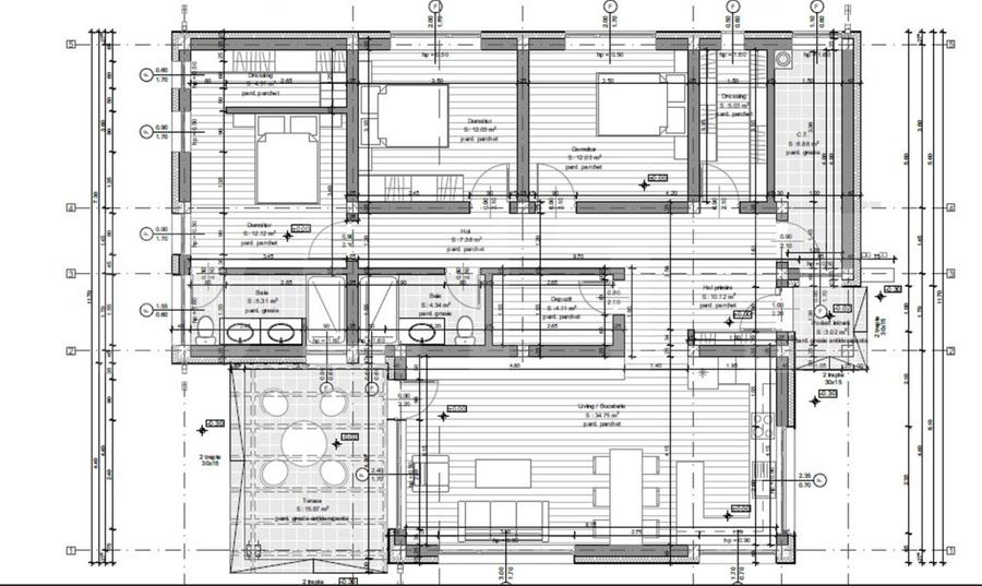 Casa pe un nivel, cu priveliste superba, teren 2000 mp, Suceagu