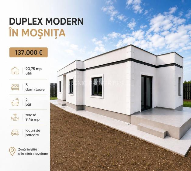 Duplex modern de vânzare – Moșnița (unitatea din dreapta) Comision 0%! - 15