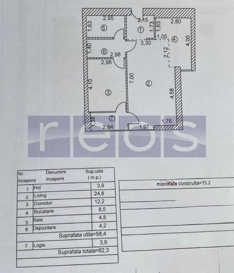 OPORTUNITATE VANZARE 2 CAMERE | WIN - HERASTRAU | 58 MP | LOC PARCARE