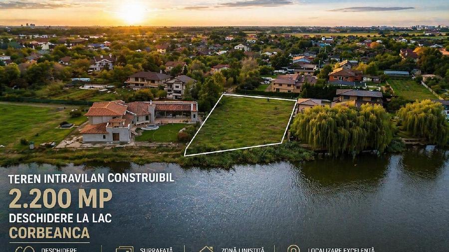 CORBEANCA - Deschidere la LAC, Teren intravilan construibil - 2.200 mp