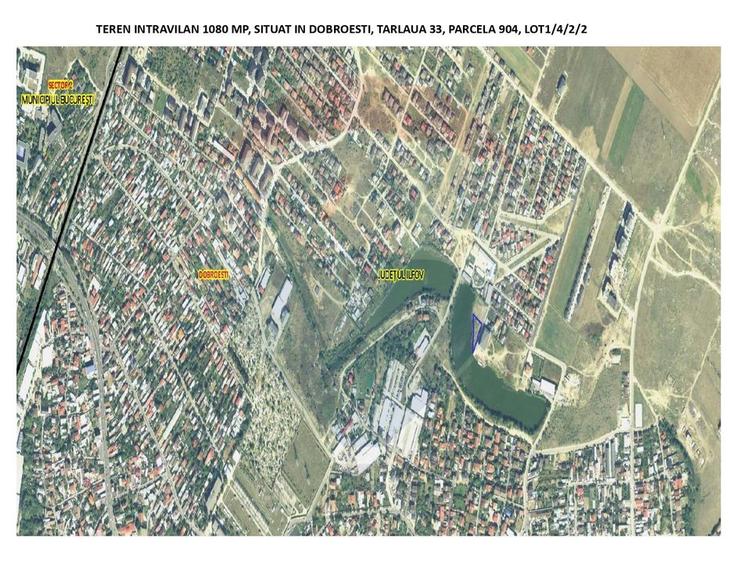 Teren intravilan de vânzare | zona Dobroești | Str. Nicolae Bălcescu