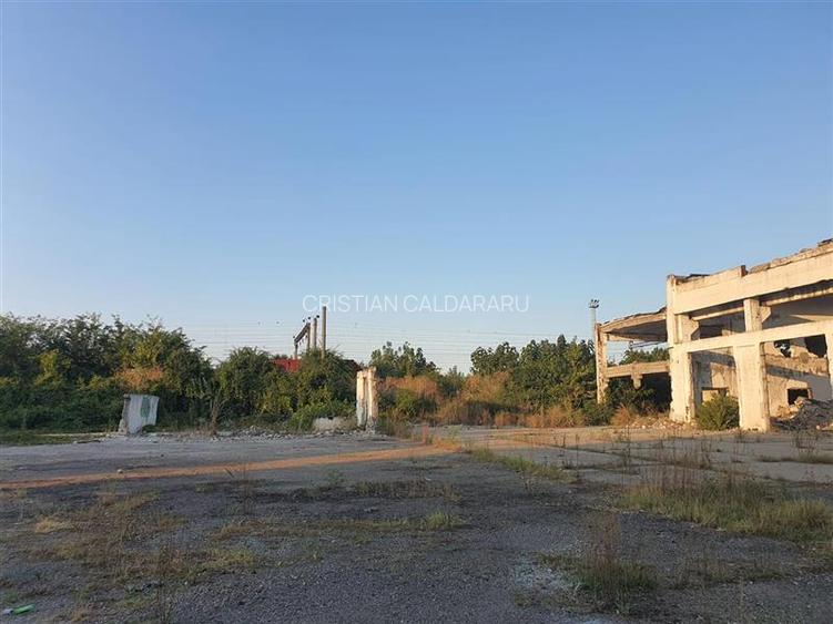 Vanzare depozit/hala/spatiu industrial/platforma betonata Giulesti -  Chitila Tr - 10