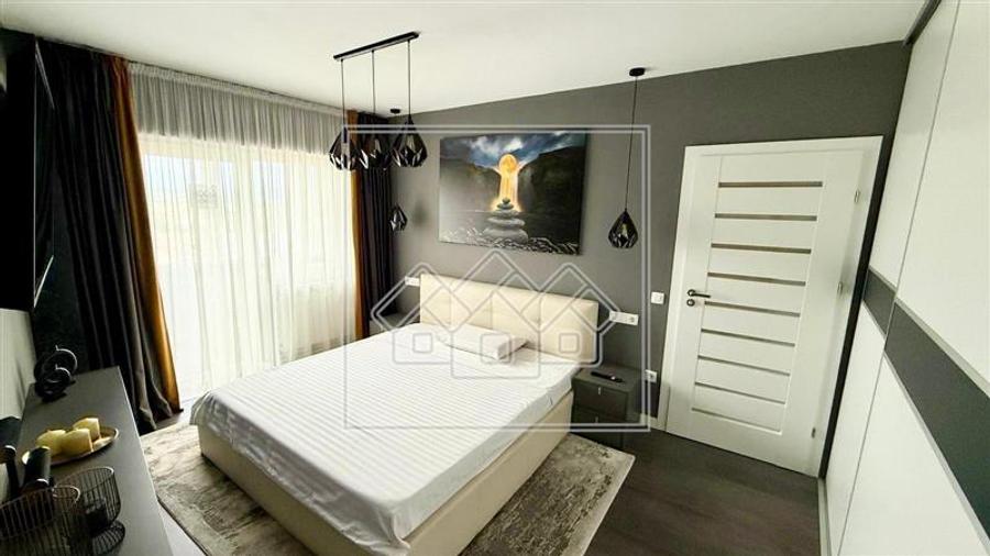 Apartament tip duplex de inchiriat in Sibiu – 5 camere, 119,5 mp si 2 balcoane –