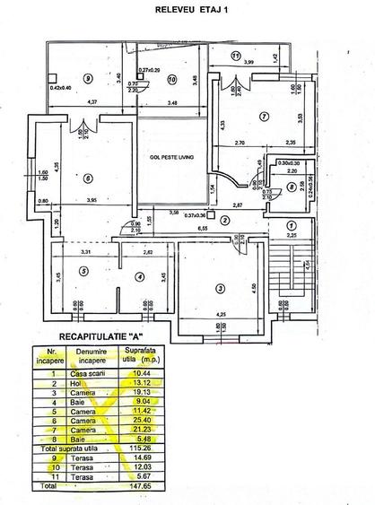 Vila cu 9 camere, 5 bai | D+P+1+M | 416mp teren - 3