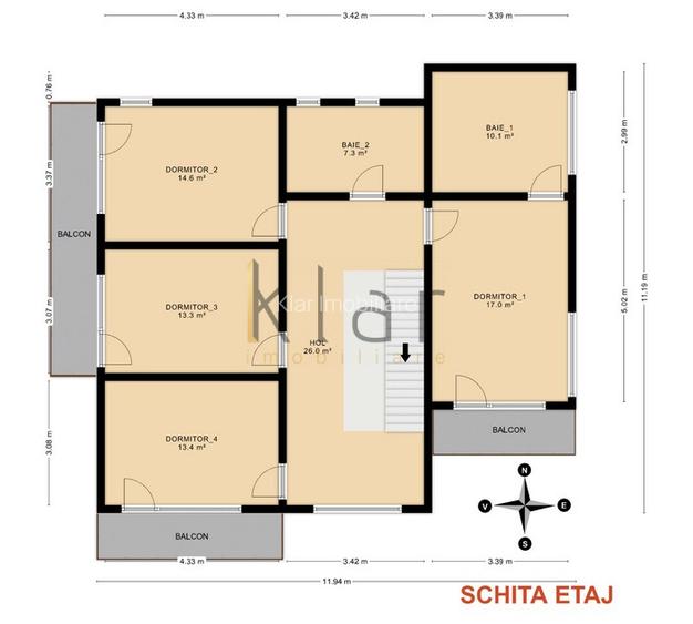 Muta-te direct in casa visurilor tale! Vila premium complet echipata in Someseni - 10