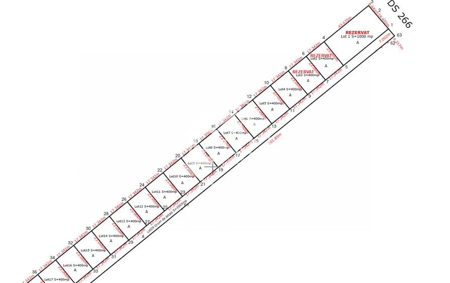 Oportunitate Investiție/Construcție: Loturi 400mp Creața(Dascălu) | Acces DC185