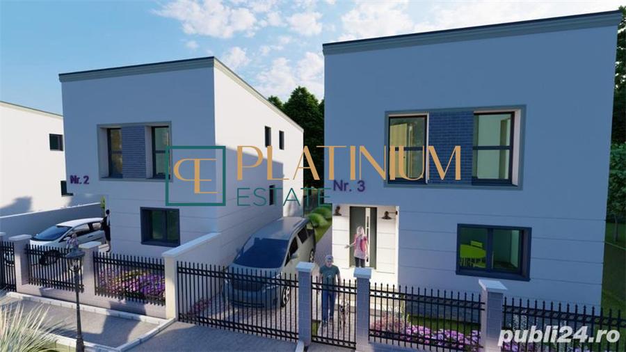 P1819 Casă înșiruită cu 4 camere decomandate în Giarmata Vii