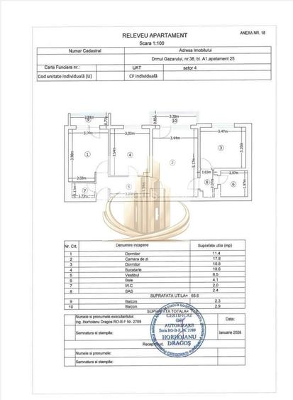 Vand apartament 3 camere doua bai, doua balcoane