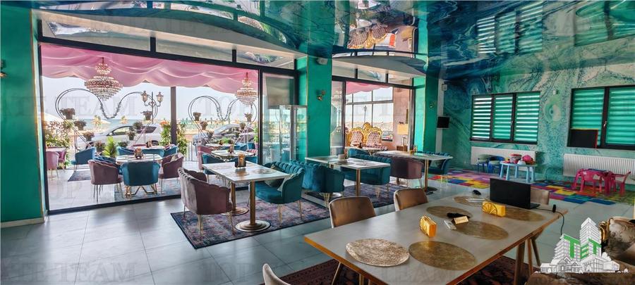 RESTAURANT CU TERASA 300MP, COMPLET MOBILAT/UTILAT, CHIRIAS EXISTENT, IN PRIMA L