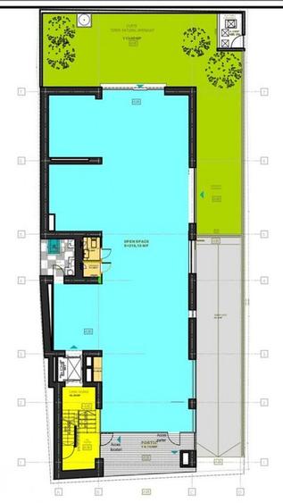 Spatiu comercial de vanzare zona Piata Romana, Bucuresti 224 mp