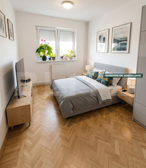 Apartament 3 camere, 58 mp, zona Dâmbu Pietros