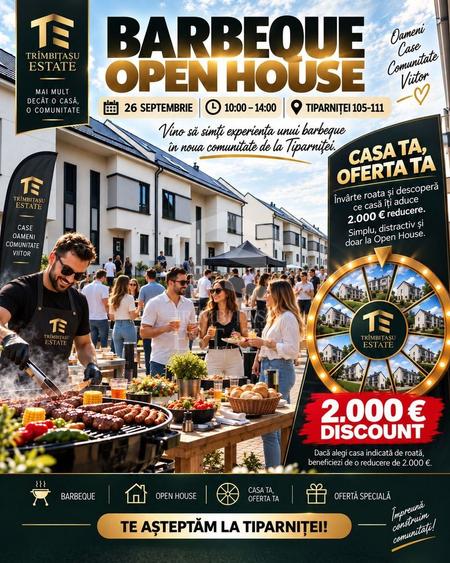 Vila duplex Giurgiului cartier privat P+1+M 147mp parcare + curte 86mp