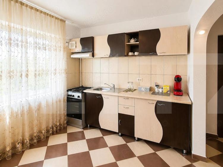 Apartament 2 camere, 50 mp, zona Primăverii – mobilat, centrală nouă