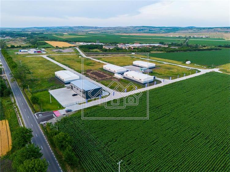 Hala industriala de inchiriat 528 mp, pe un teren de 1738mp| Acces TIR