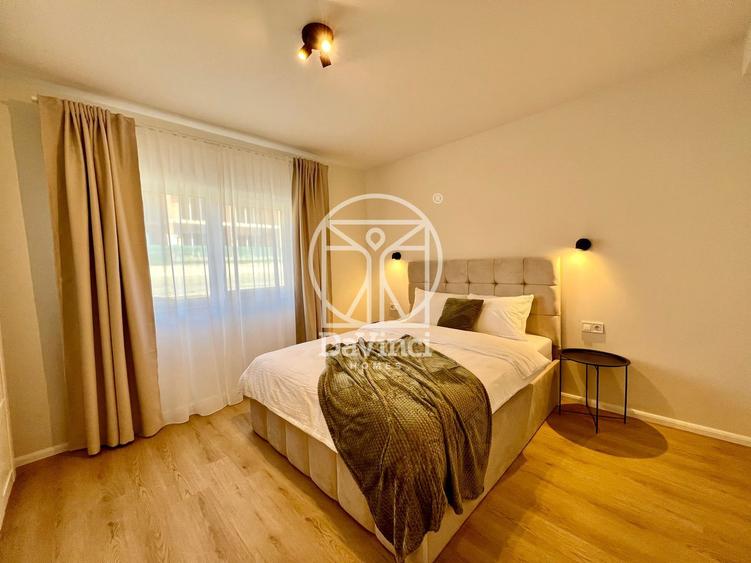 Penthouse 3 camere, intabulat, mobilat si utilat - dressing + 2 bai