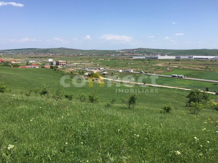Vanzare teren pentru casa/duplex cu PUZ, la 6 min de Cluj-Napoca