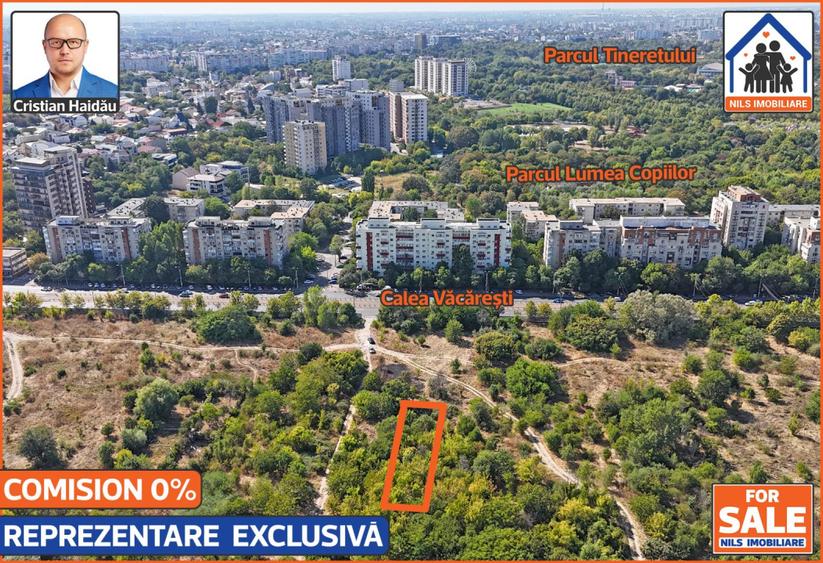 Teren 500mp (12x42) | Calea Vacaresti | POT: 70%-80% | CUT: 4.5