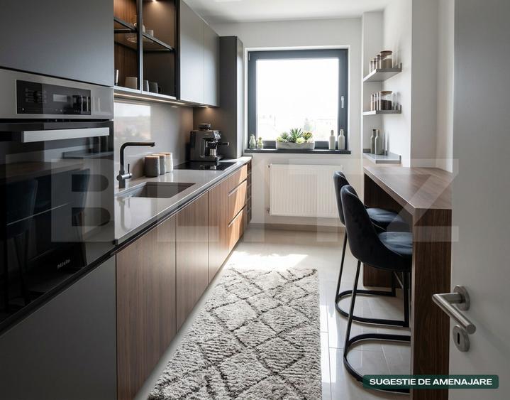 Apartament cu 3 camere, 84 mp, parcare subterana, zona - Tractorul