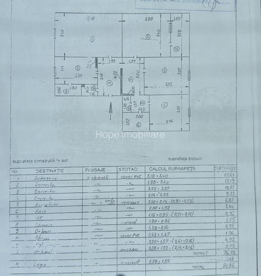 Pacii-strada Apele Vii-apartament 4 camere - 20