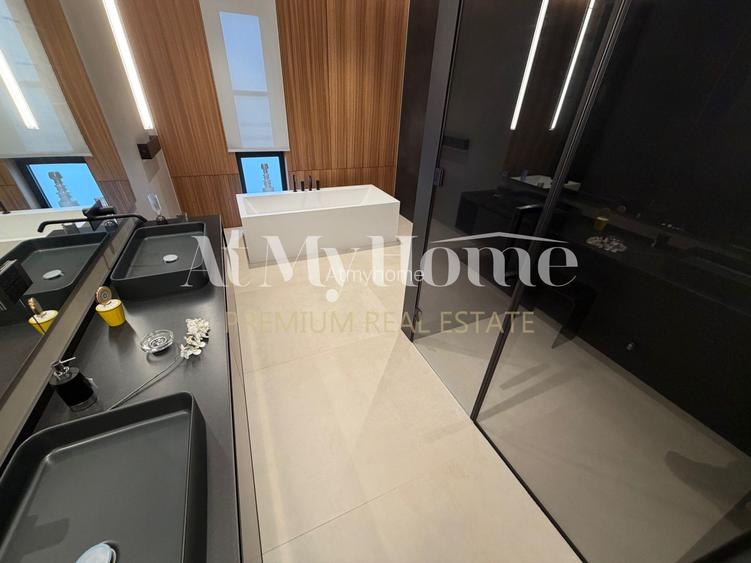 Penthouse superb cu 5 camere, RENOVAT, MOBILAT, 2 parcari, boxa, terasa 186mp - 23