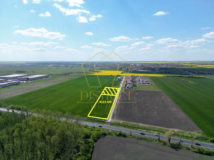 COM 0% Parcela cu deschiedere la DN69, servicii, hale | Sanandrei