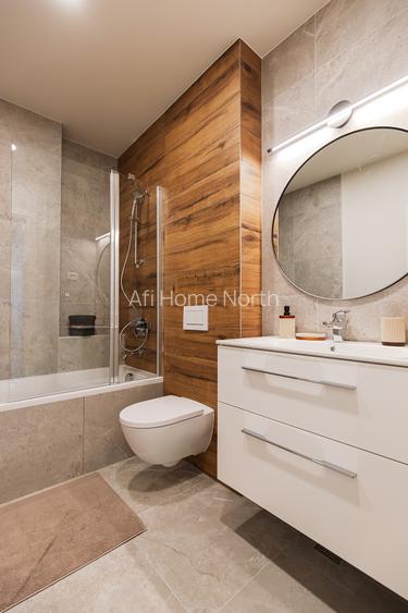 AFI Home North-2 camere,mobilat&utilat,prima inchiriere,+1 loc parcare - 8