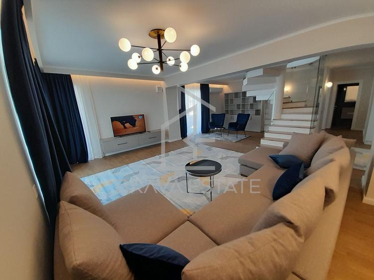 NOU! Penthouse 3 camere, ultrafinisat, terasa, 2 parcari, Buna Ziua