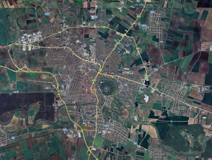 De vanzare teren cu PUZ, destinatie retail, Arad Sud (langa Lidl)