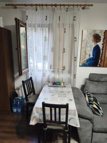 Casa pe care o doresti , nu foarte mare si confortabila , livada cu pomi pe rod