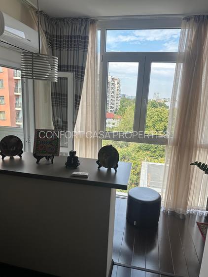 Stefan cel Mare-Barbu Vacarescu-Apartament 3 camere, bloc anvelopat, mobilat - 2