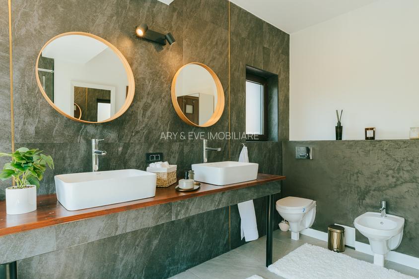 Casă Nouă de Lux pe Malul Lacului Corbeanca |Grădină 1.461 mp, Piscină și Ponton - 15