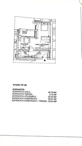Investitie Vanzare Studio Cloud 9 Residence Parcare Inclusa