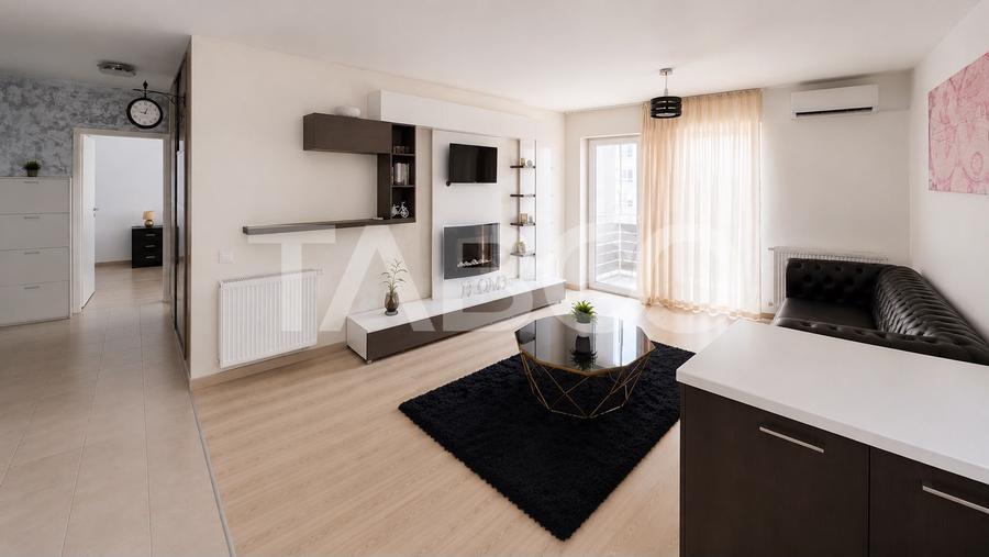 Apartament spatios 64 mp cu 3 camere si balcon 6 mp Avangarden
