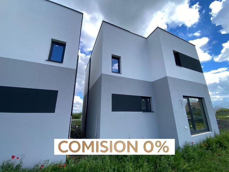 COMISION 0%, CASĂ MODERNĂ IN SACALAZ, 4 Camere, 102 mp, 290 mp Teren