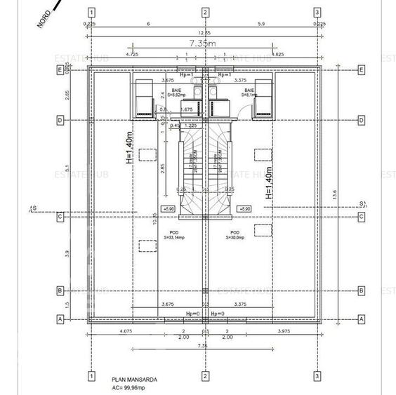 Casa tip Duplex 202 mp utili Dambul Rotund - 12