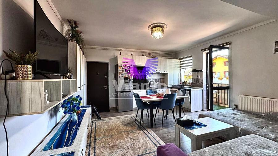 Apartament 3 camere mobilat si utilat 57 mp si loc de parcare - Selimbar