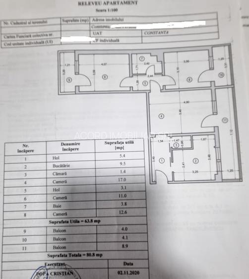 Ferdinand consulatul Turc- apartament 3 camere 80 mp renovat cu gaze - 19