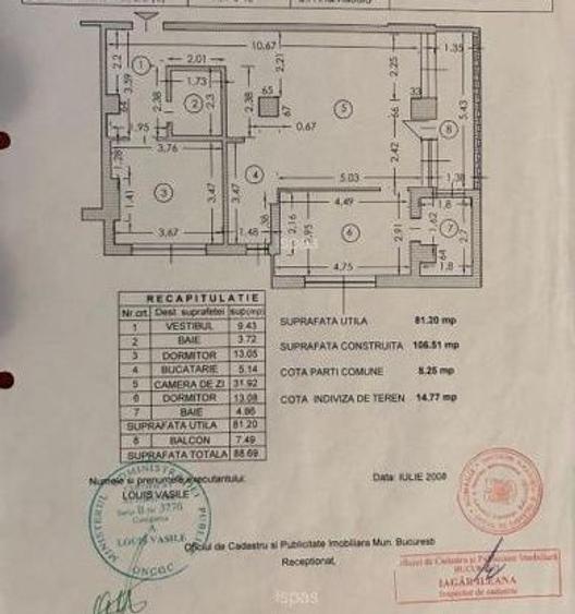 APARTAMENT 3 CAMERE PARCUL CAROL CU PARCARE SUBTERANA