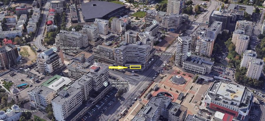 SPAȚIU COMERCIAL / SHOWROOM / BIROURI / CLINICĂ — ZONA PALAS | 184 mp utili